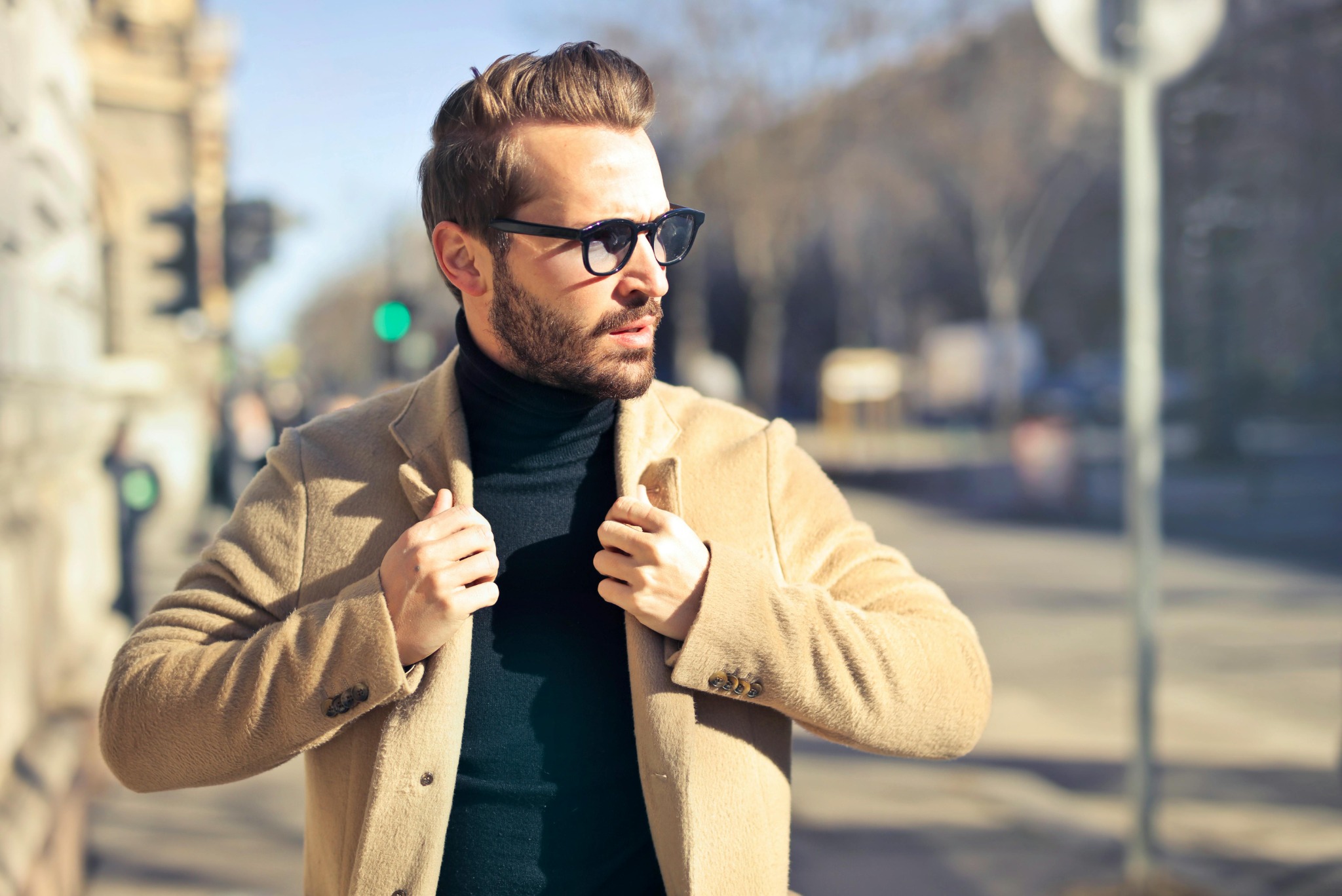 Tailored overcoat
